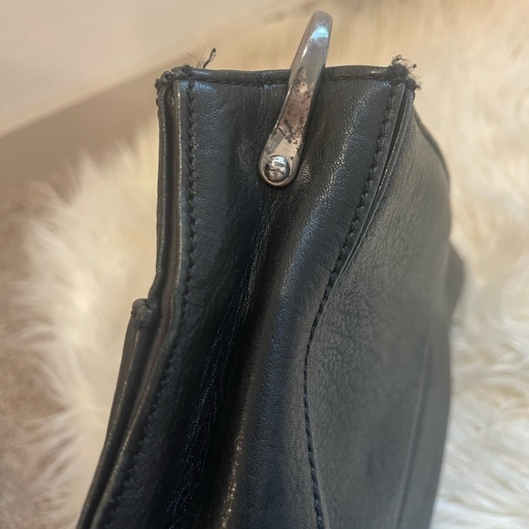 Fossil Leather Shoulder Black Bag - Picture 11 of 11